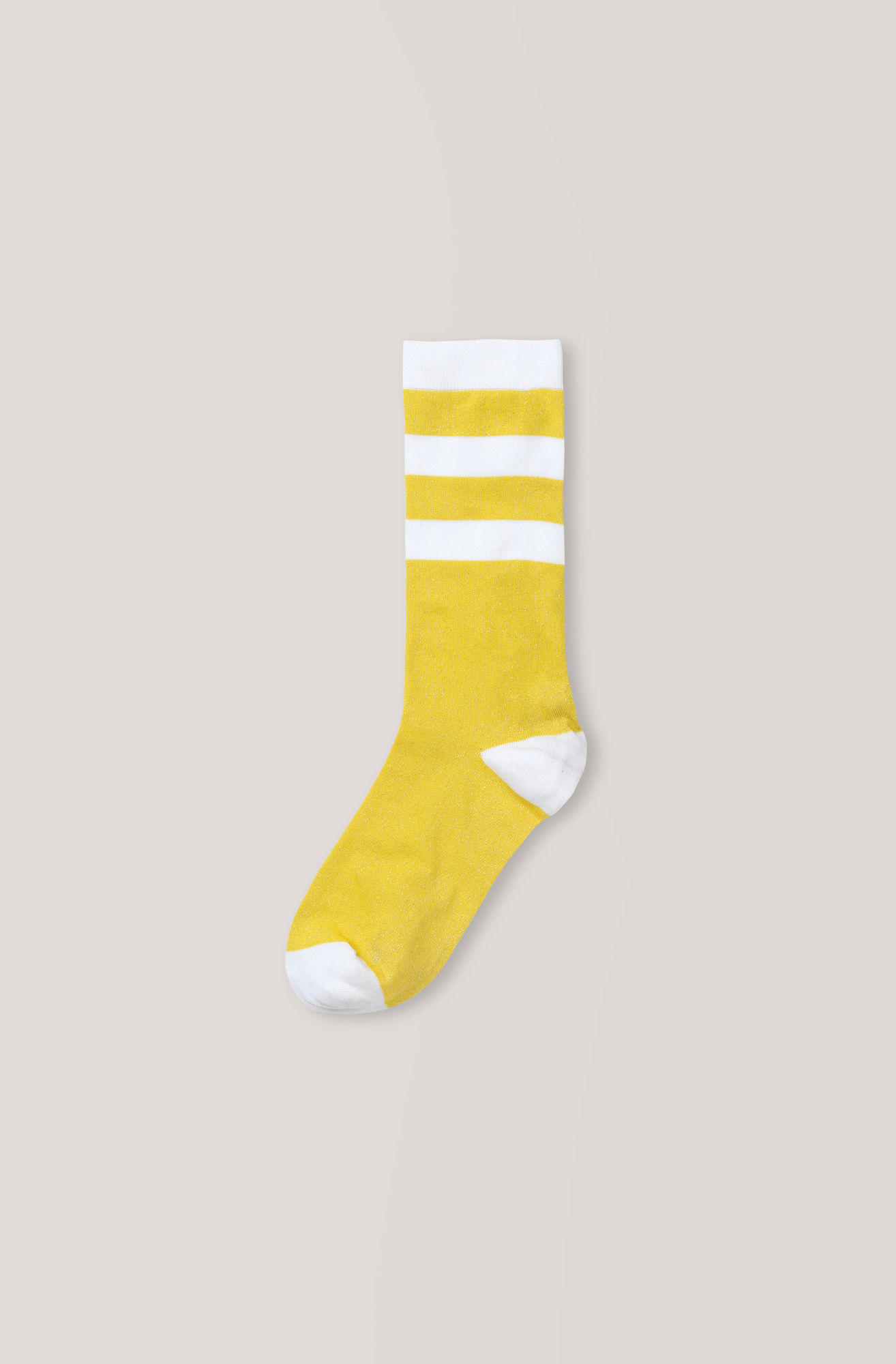 Classon Stripe Ankle Socks, Lemon Classon Stripe Ankle Socks, Lemon, hi-res
