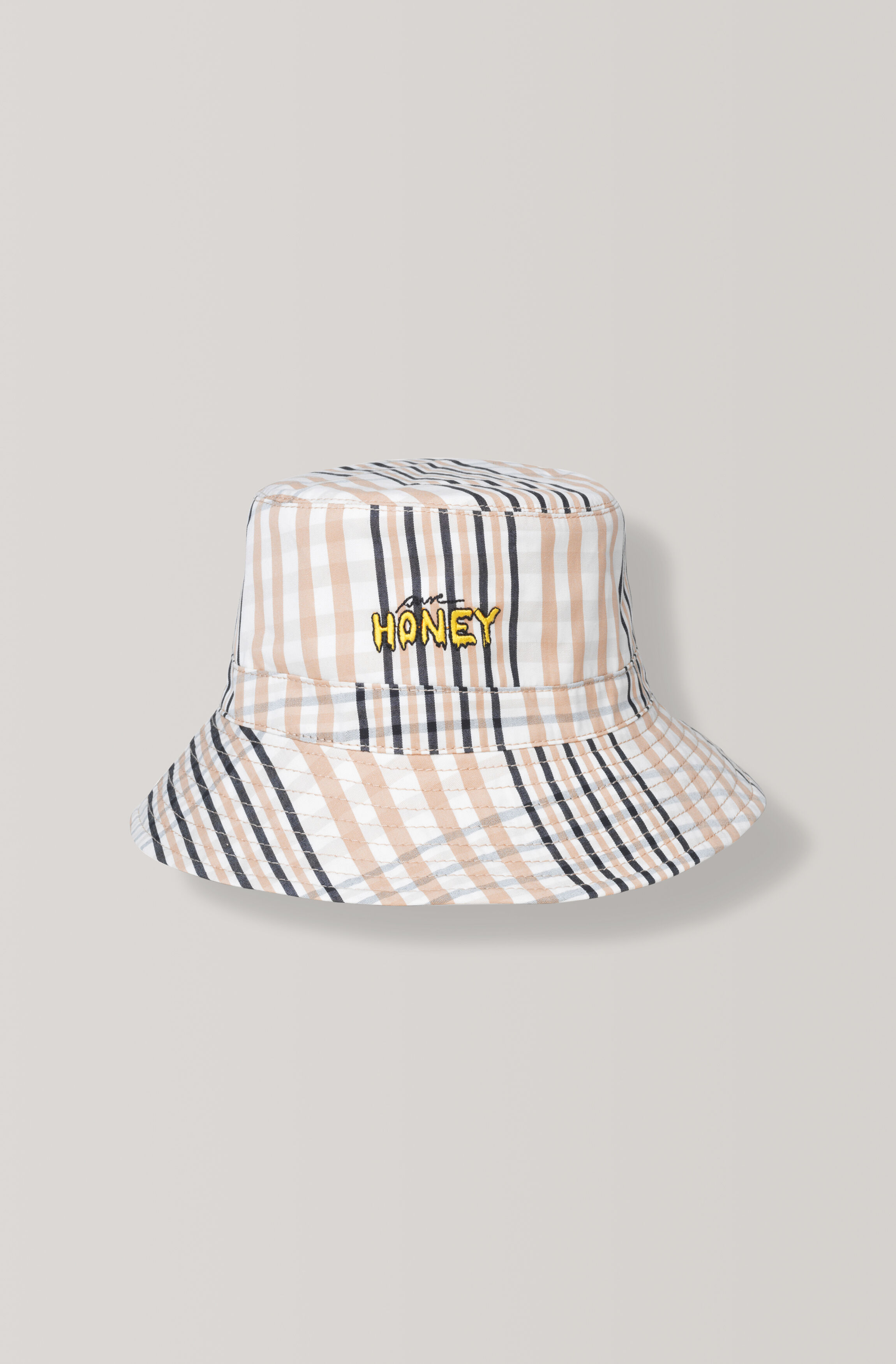 bucket hat with flowers
