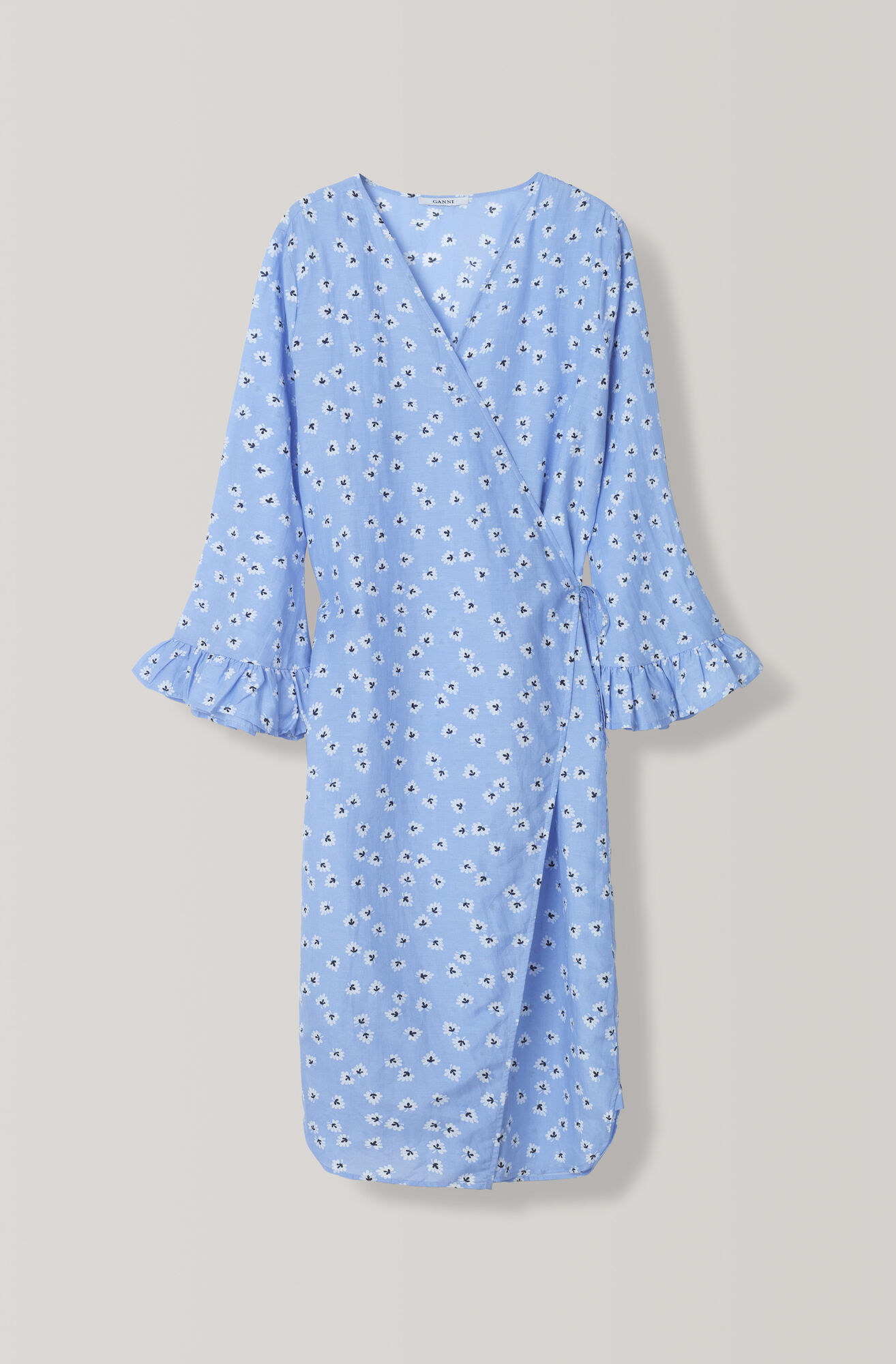 Beacon Wrap Shirt, Serenity Blue Beacon Wrap Shirt, Serenity Blue, hi-res
