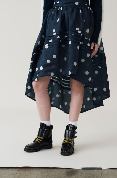 Seneca Silk Skirt, Total Eclipse, hi-res