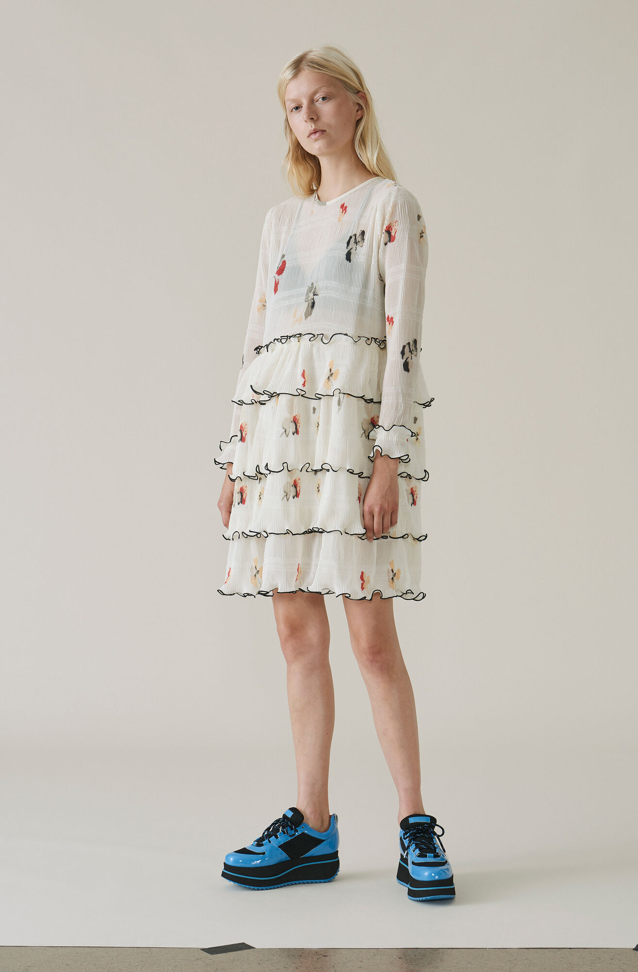Lowell Mini Dress, Vanilla Ice, hi-res