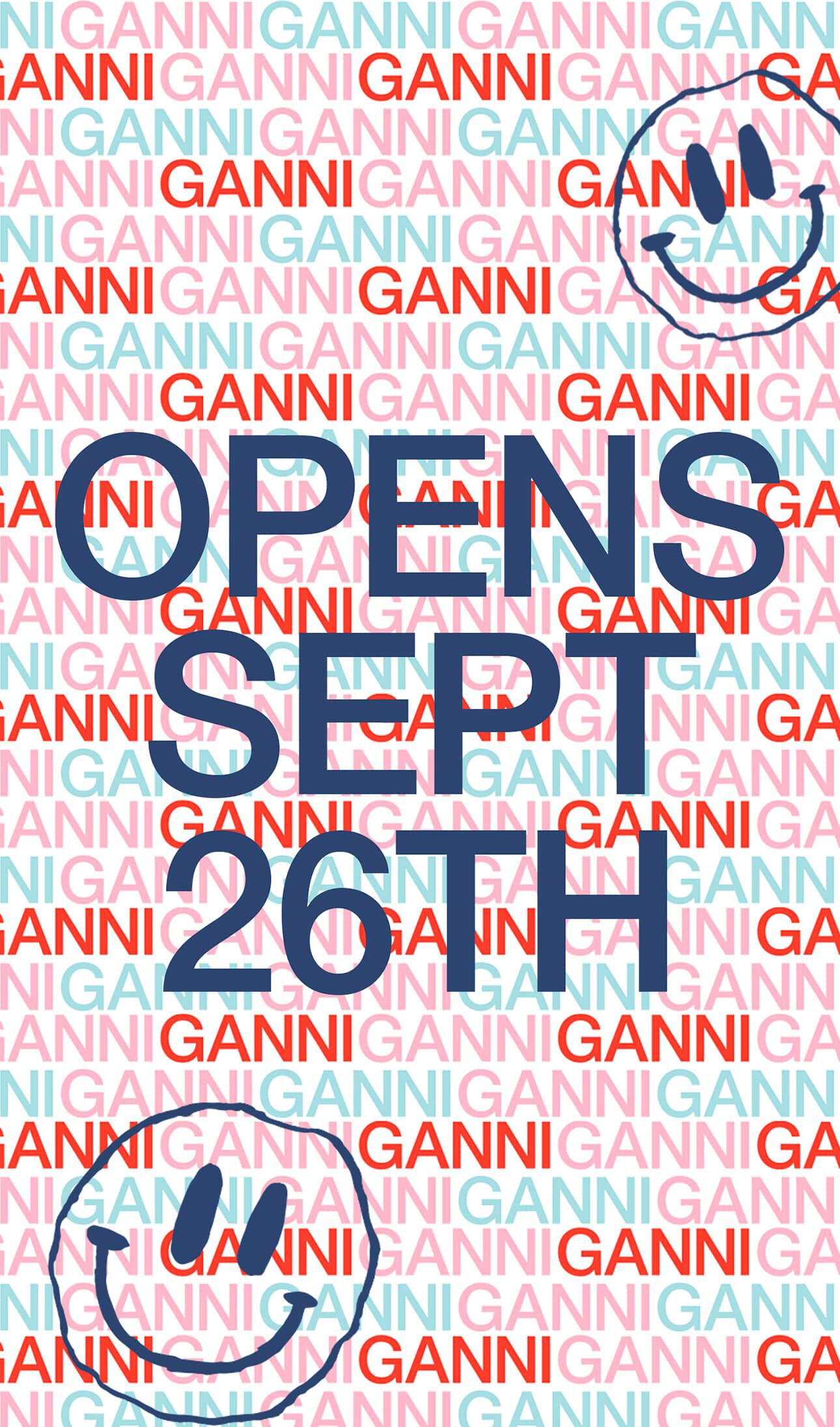 GANNI OFFICIAL ONLINE SHOP Shop online nu hos