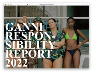 GANNI Responsibility Report 2022