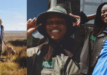 GANNI x Barbour