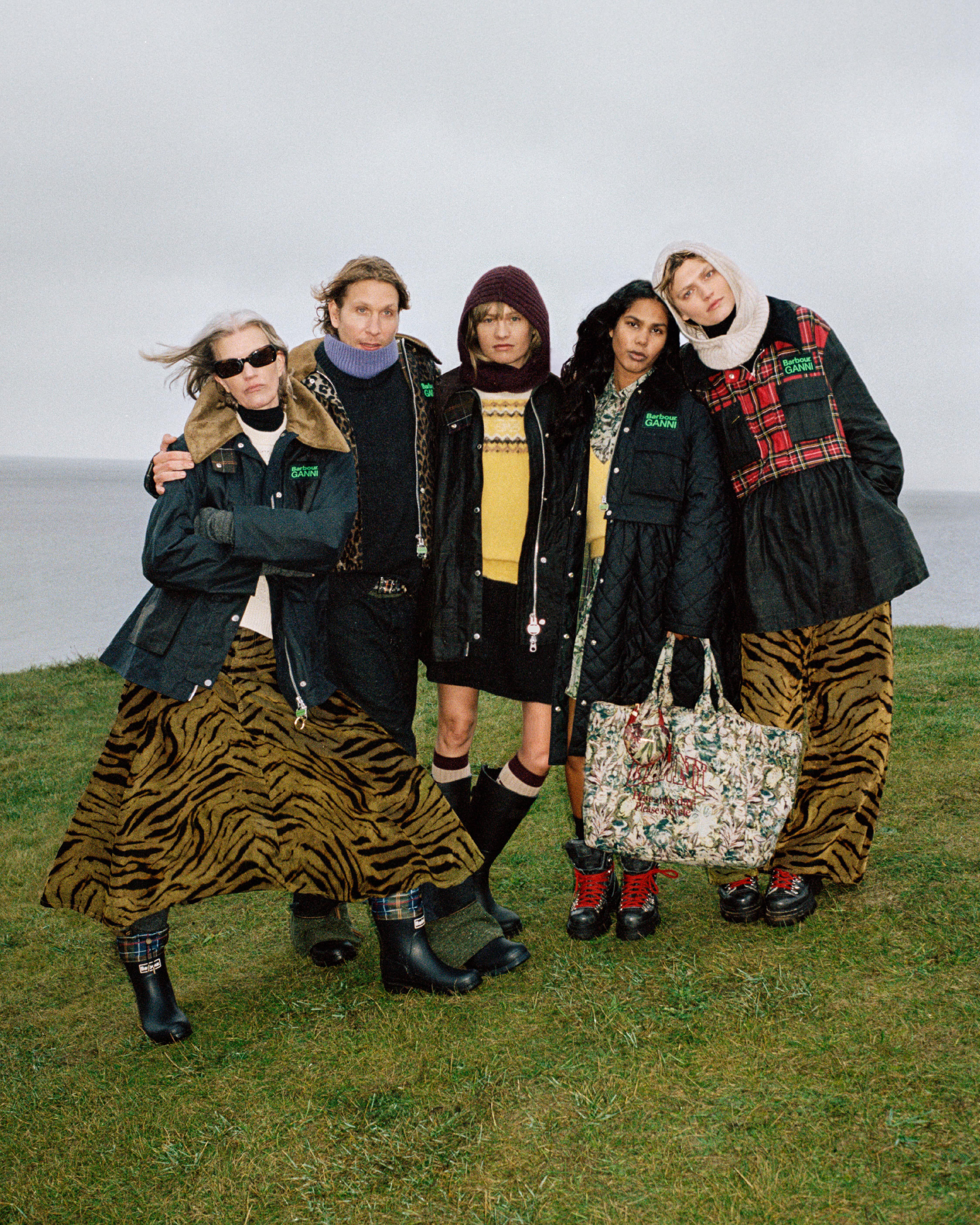 GANNI x Barbour - Coats, Jackets Hats & Bags | GANNI US