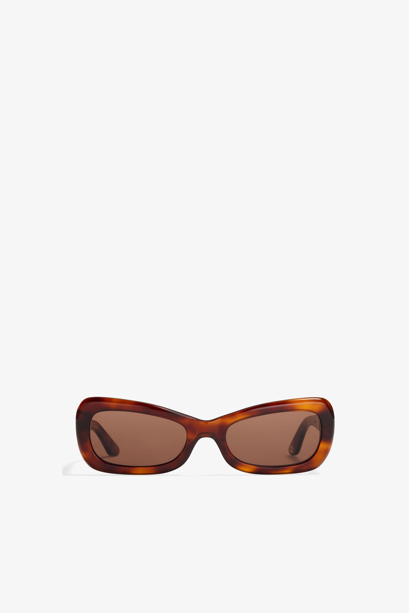 GANNI x Ace & Tate Brooke Sunglasses, Acetate, in colour Tiger's Eye - 2 - GANNI