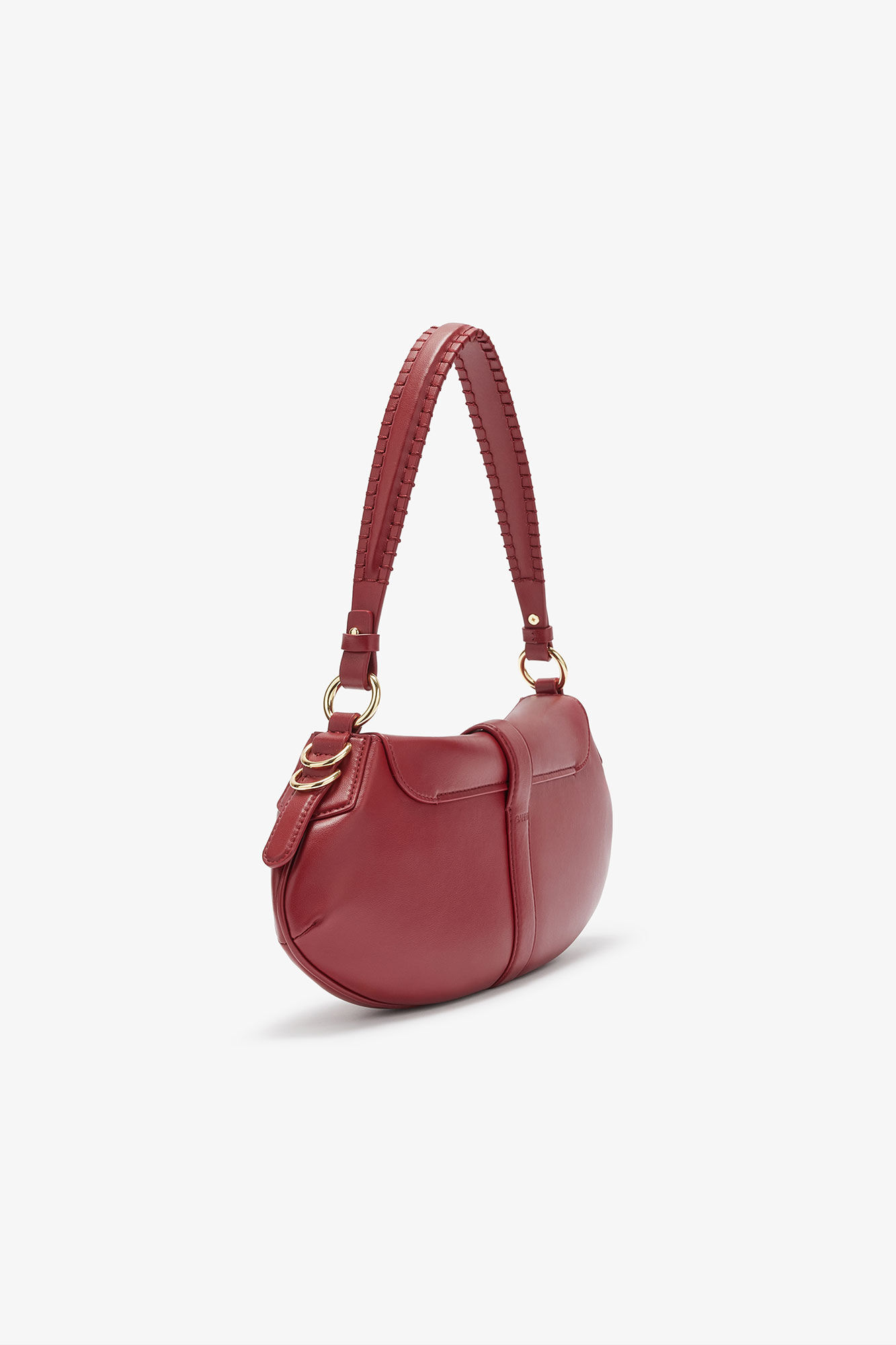 Red B-Kat Bag, in colour Red Dahlia - 2 - GANNI