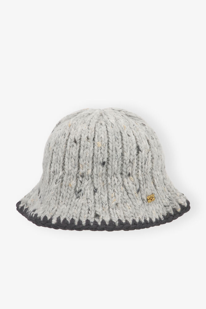 Chunky Marled Handknit Hat, Paloma Melange