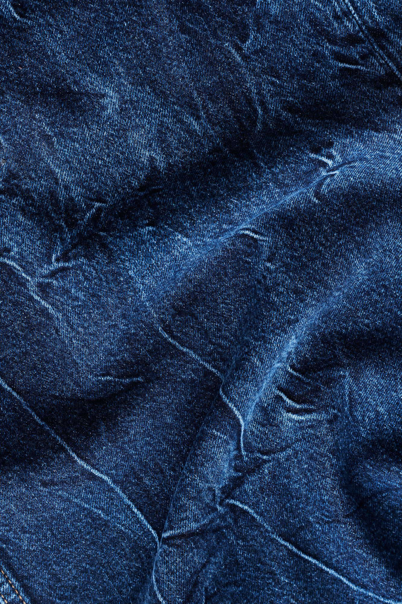 Mørkeblå Marri-jeans, Organic Cotton, in colour Mid Blue Stone - 5 - GANNI