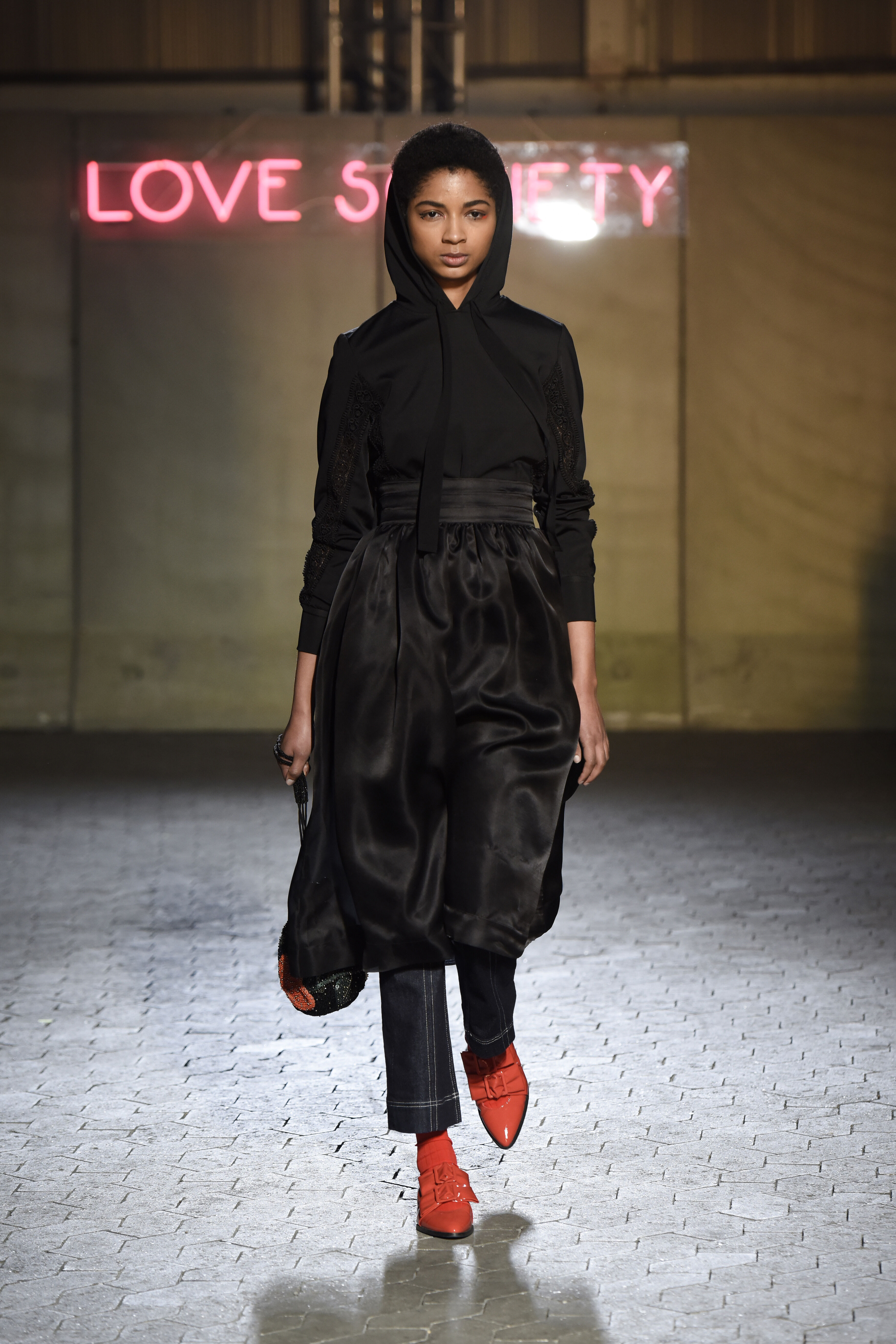 ganni seneca silk dress