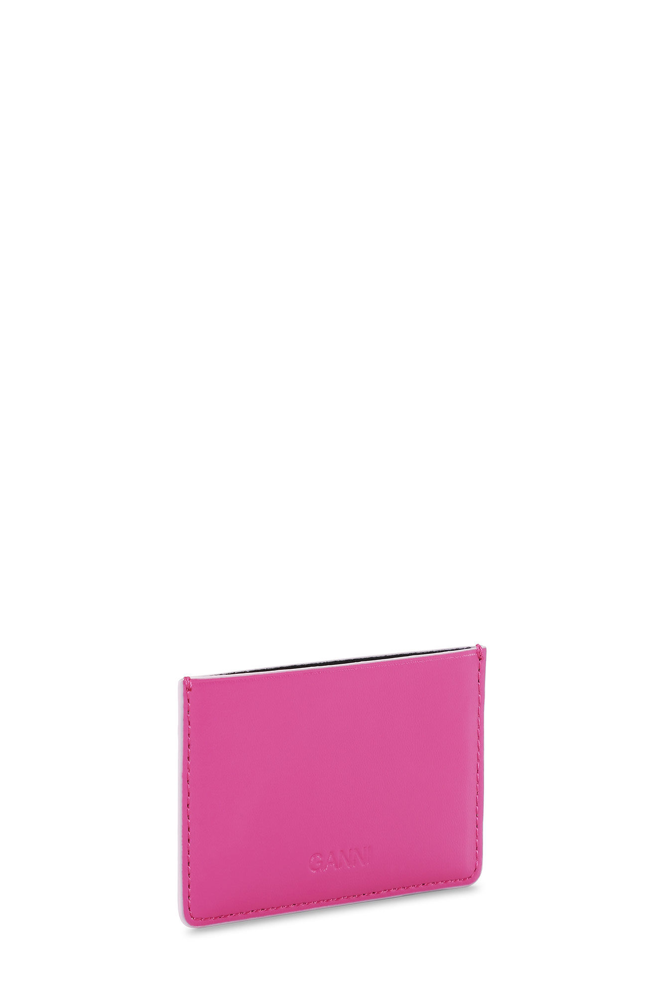 Pink GANNI Bou Card Holder | GANNI US