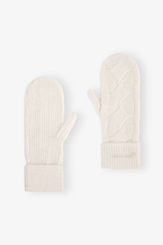 Final Item - No Returns Quick buy White Cashmere Mix Mittens CA$ 102.50 -50% Select color: Egret Select color: Phantom