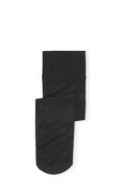 Black Butterfly Lace Socks, Elastane, in colour Black - 1 - GANNI