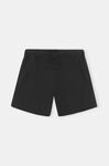 Relaxed Shorts, Polyester, in colour Black - 1 - GANNI