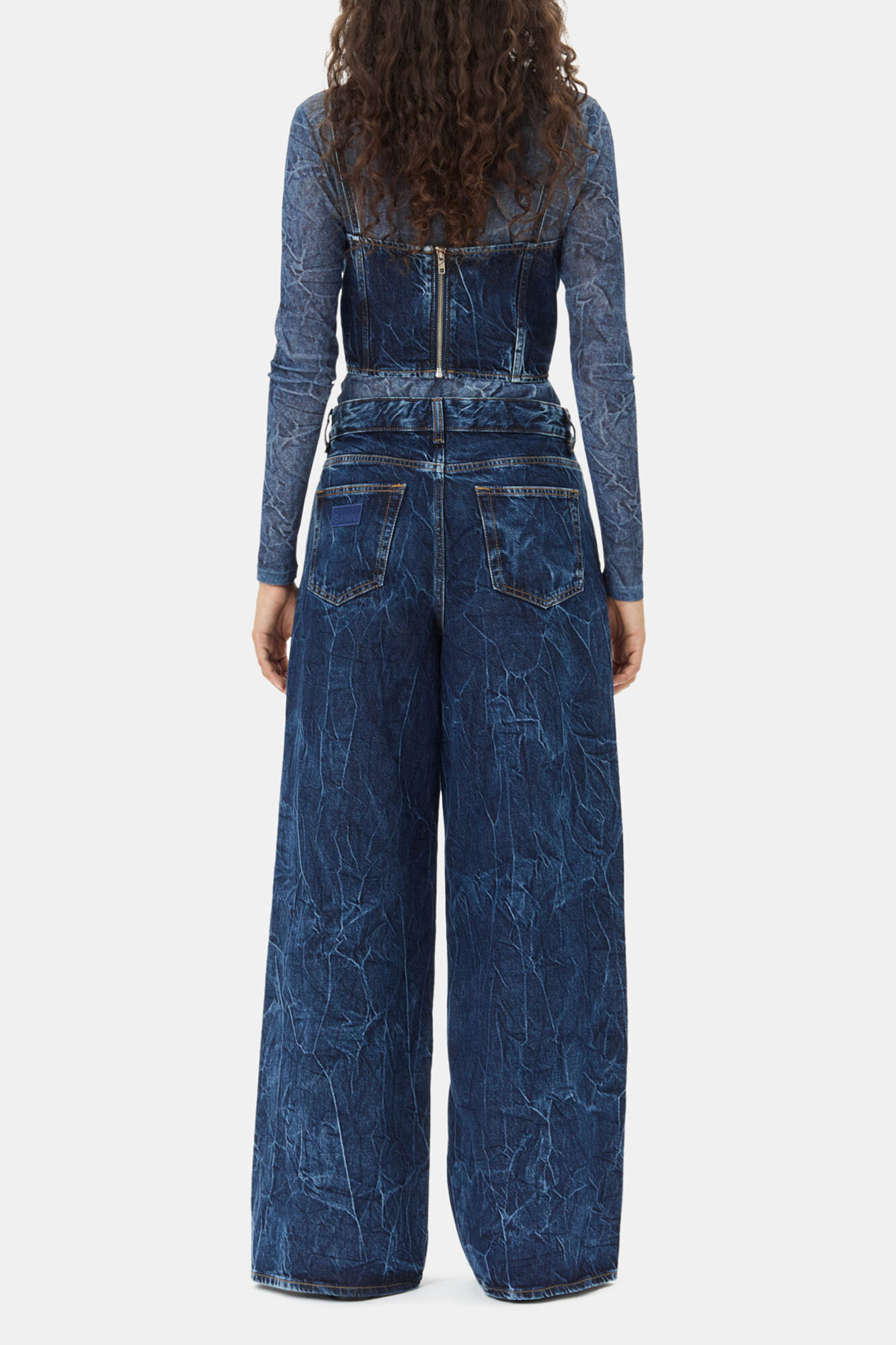 Dark Blue Marri Jeans | GANNI US Dark Blue Marri Jeans | GANNI US