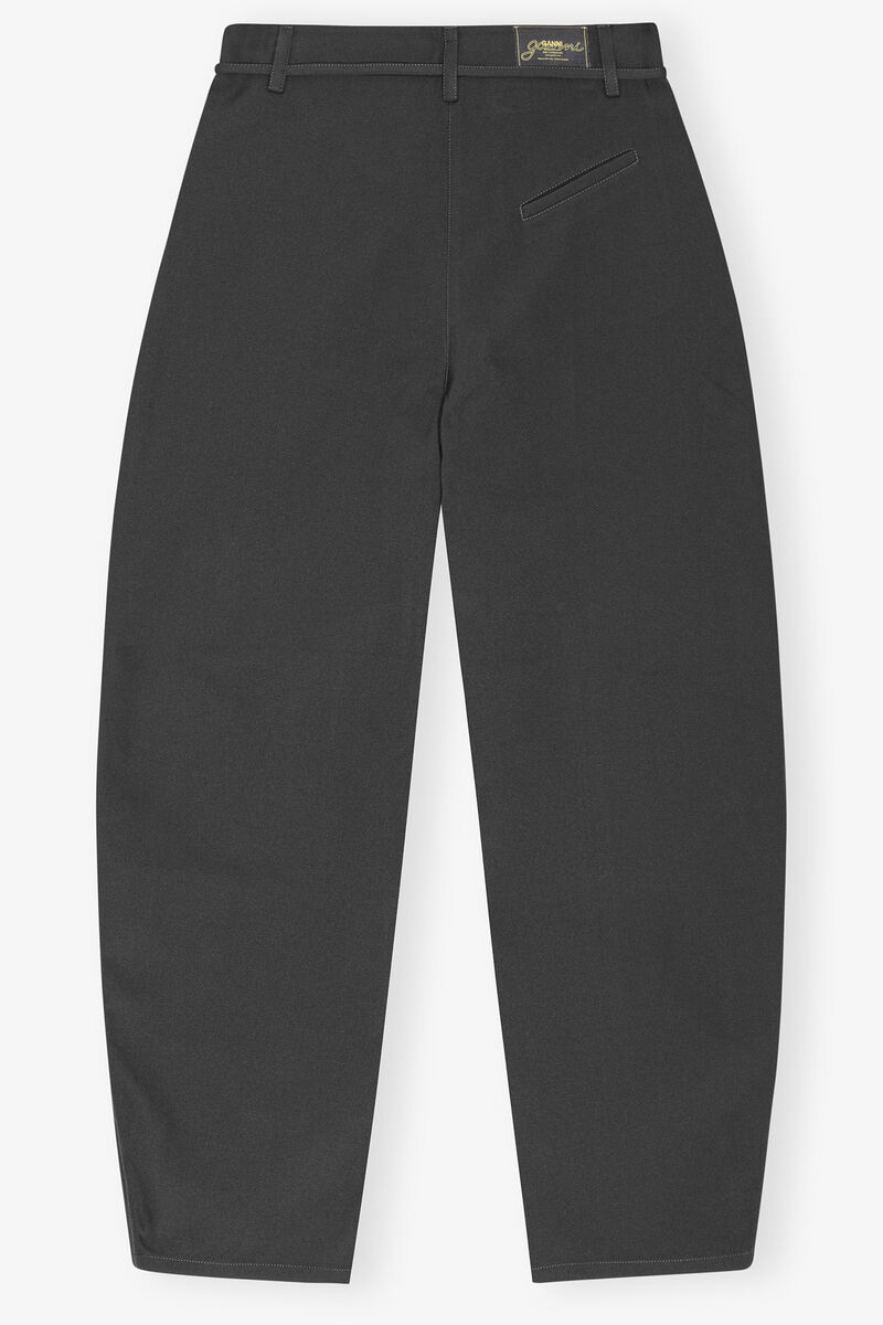 null, Recycled Polyester, in colour Phantom - 2 - GANNI