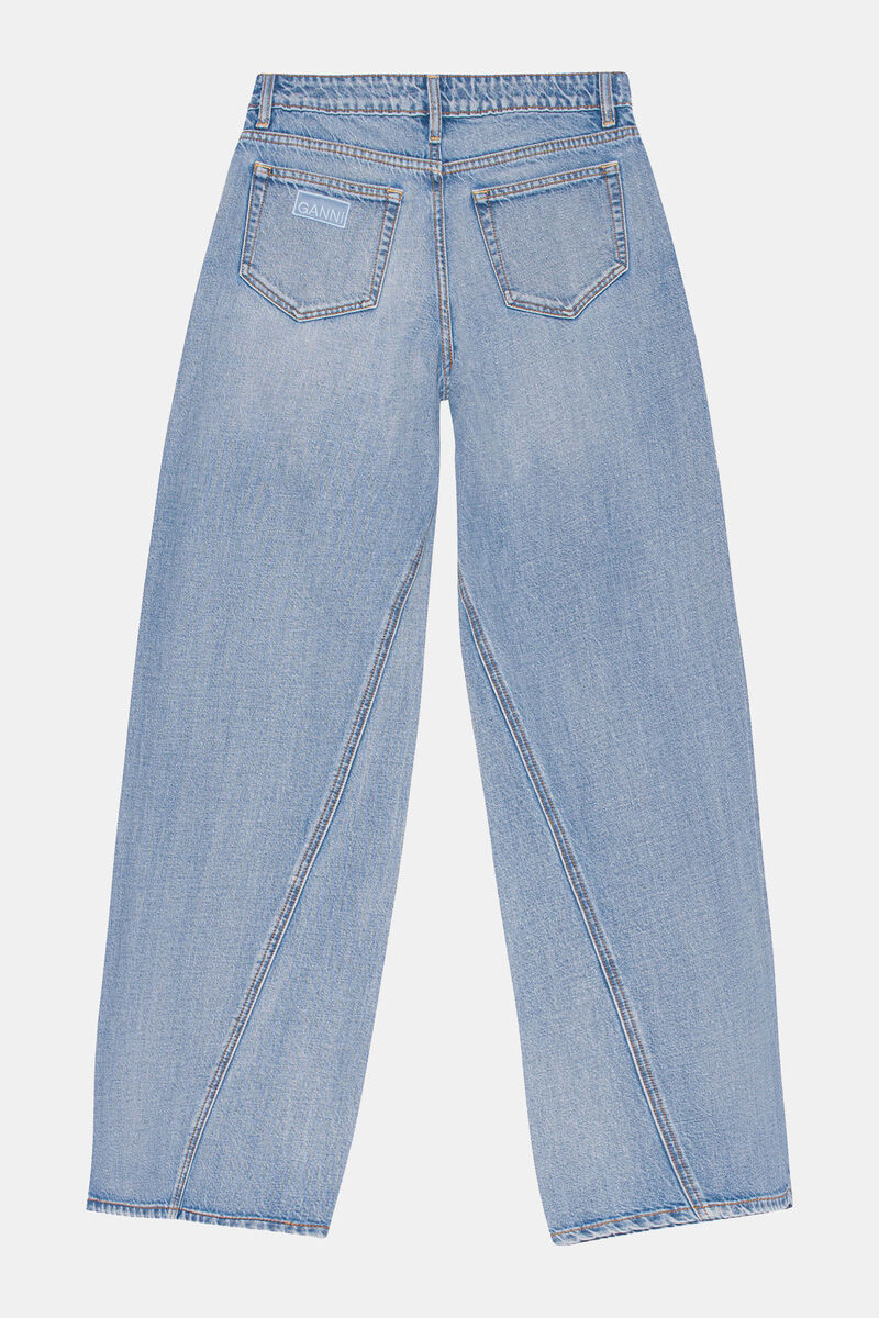 Light Blue Vintage Joezy Jeans, Cotton, in colour Light Blue Vintage - 2 - GANNI