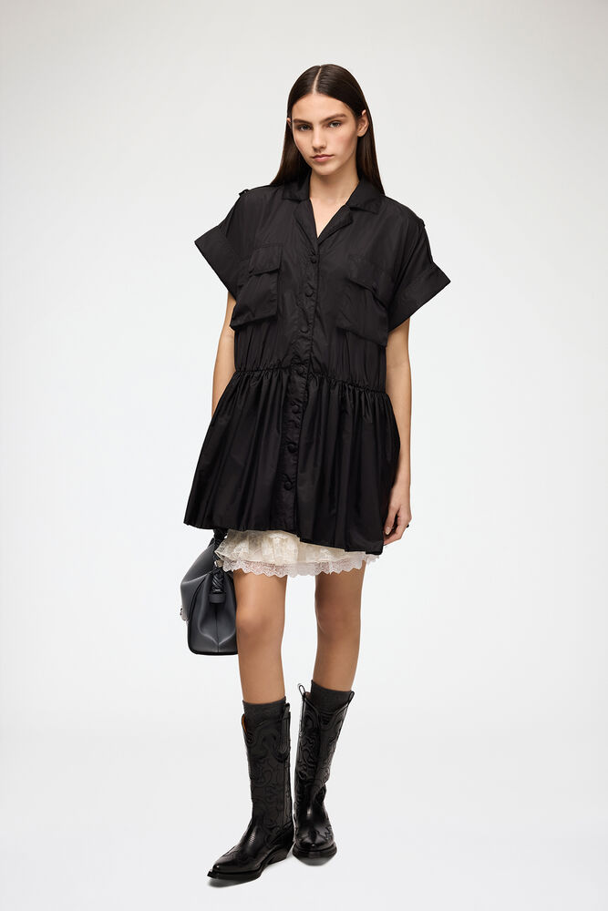 Dress in Black Nylon, Black