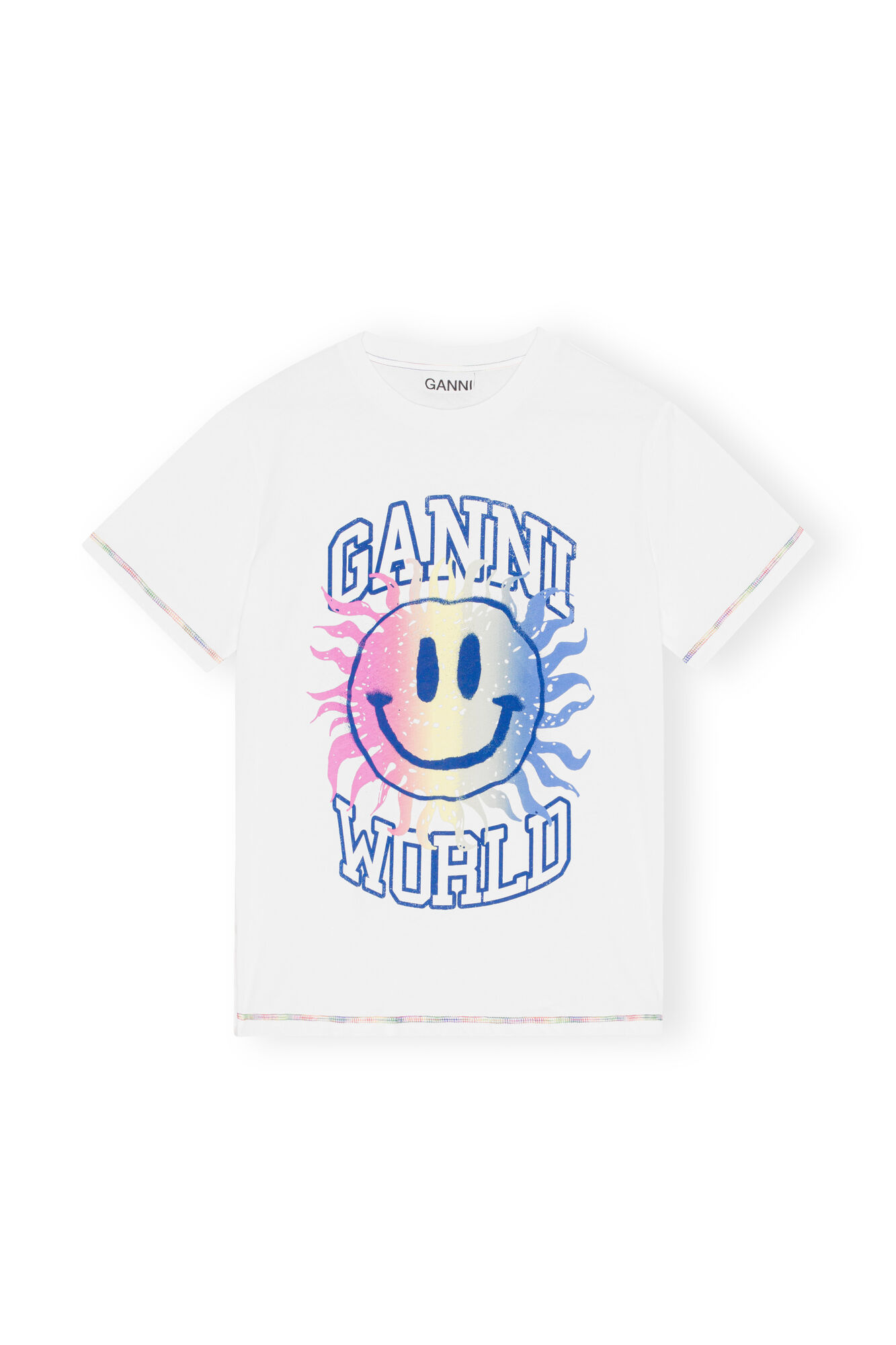 GANNI SMILEY T-SHIRT