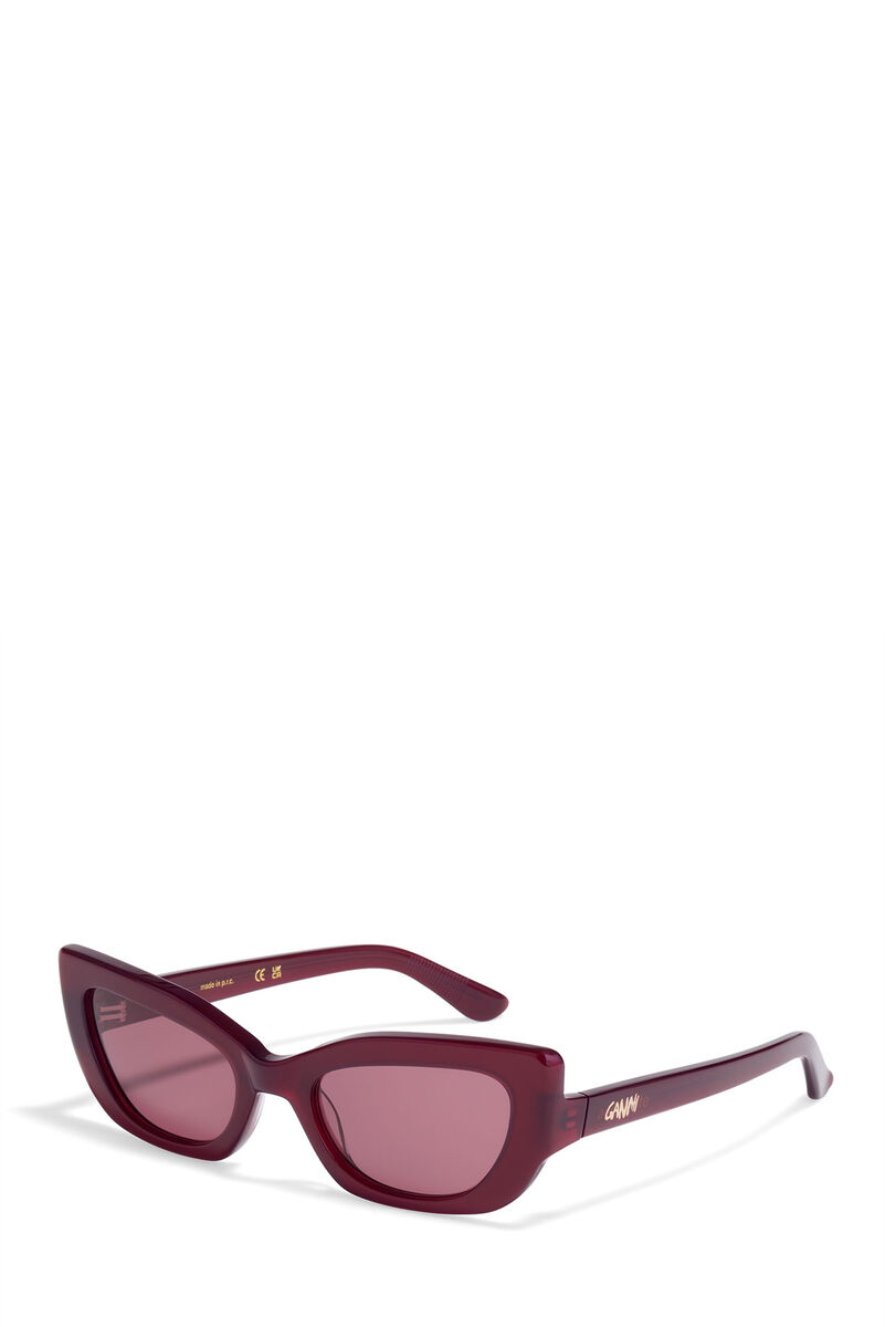 GANNI x Ace & Tate Port Royale Sadie Sunglasses, Acetate, in colour Port Royale - 3 - GANNI