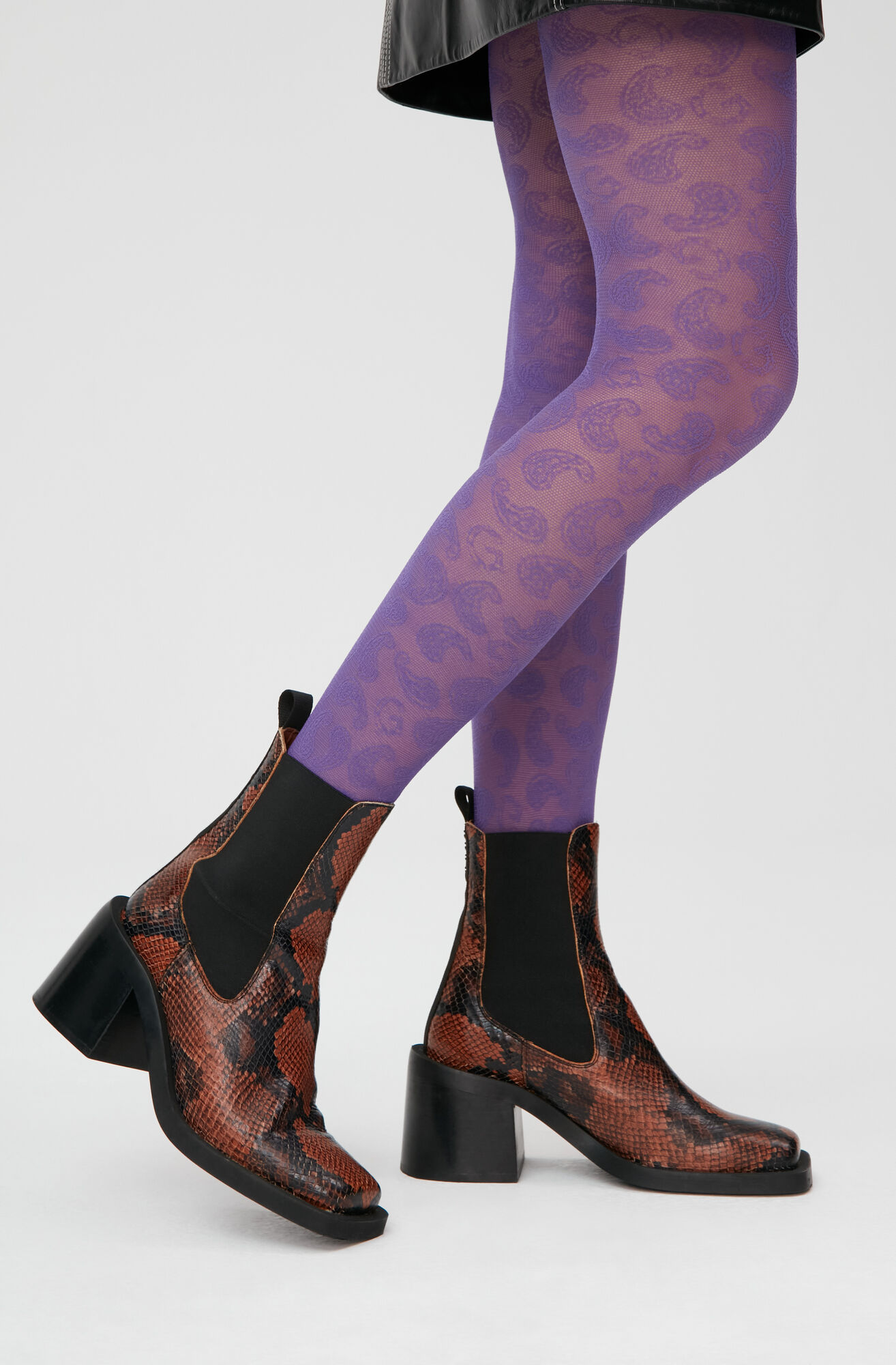 ganni.com | Lace Stockings
