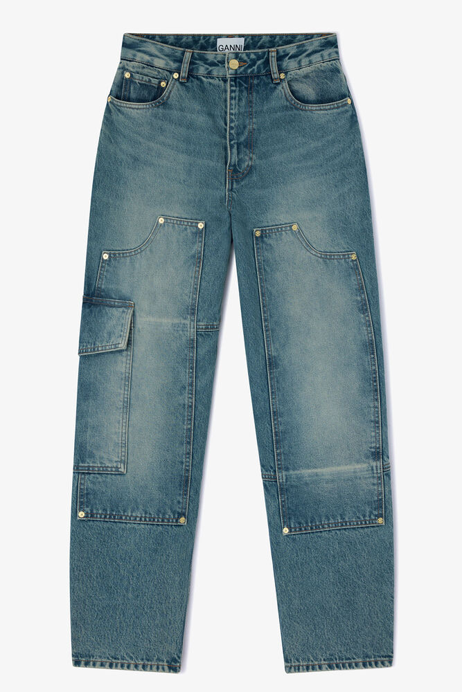 Tint Rigid Audri Jeans, Mid Blue Vintage