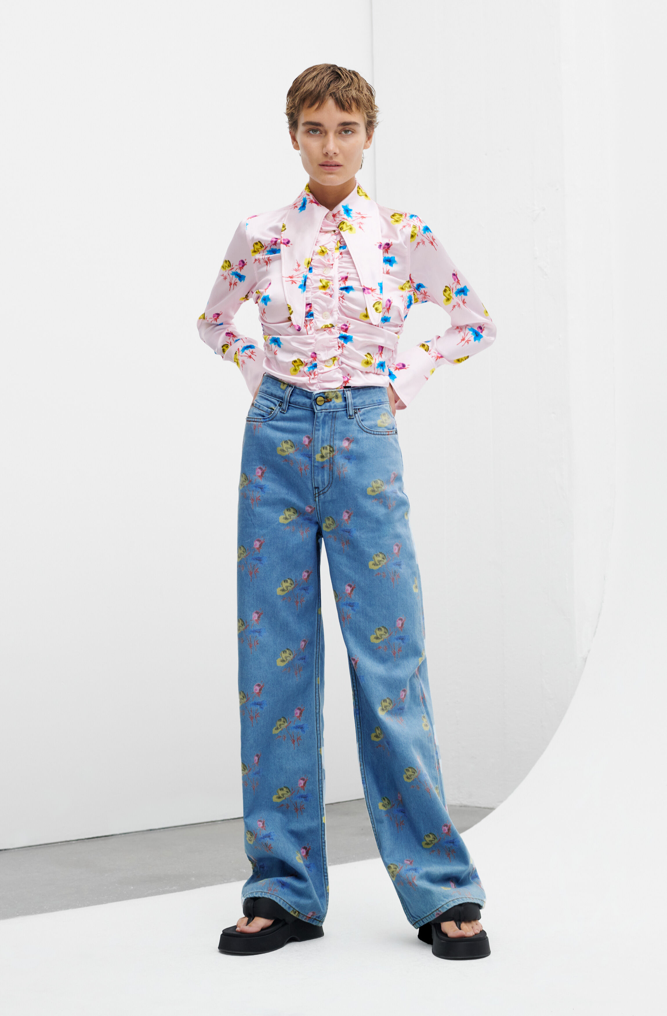 Bleach Blue Magny Jeans | GANNI