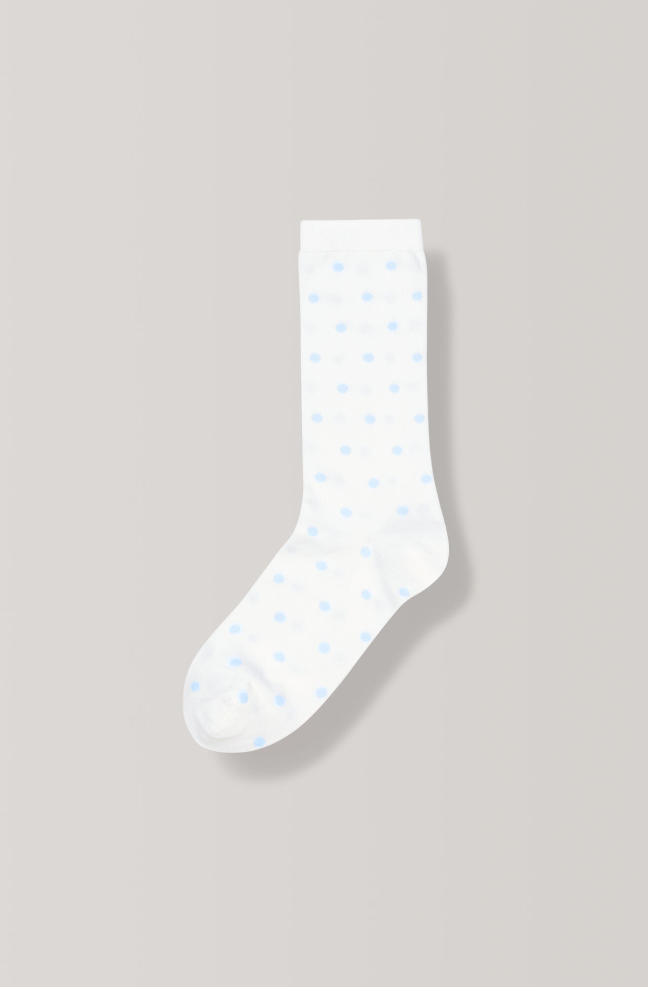 Classon Dots Ankle Socks, Egret Classon Dots Ankle Socks, Egret, hi-res