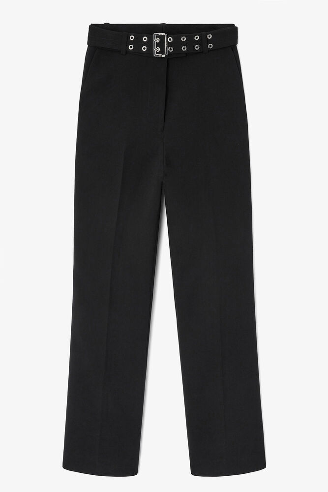 Black Belted Trousers, Black