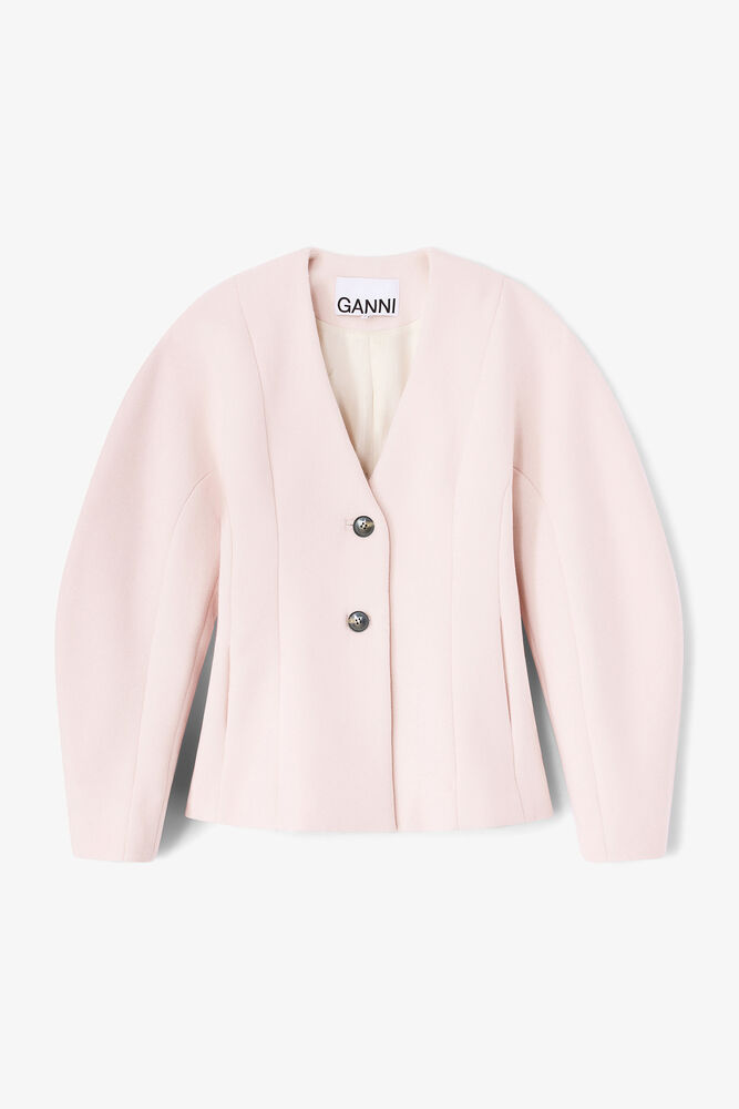 Pink Wool Blazer, Ballerina