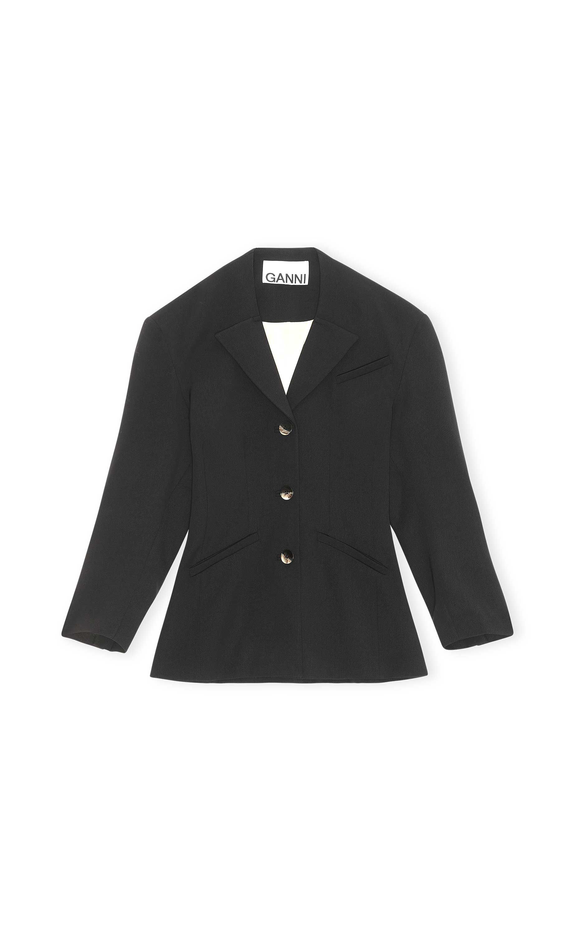 Ganni black blazer Clearance