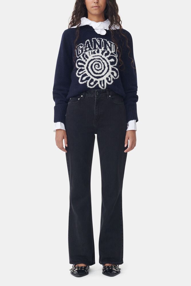 Betzy Jeans, Washed Black/Black