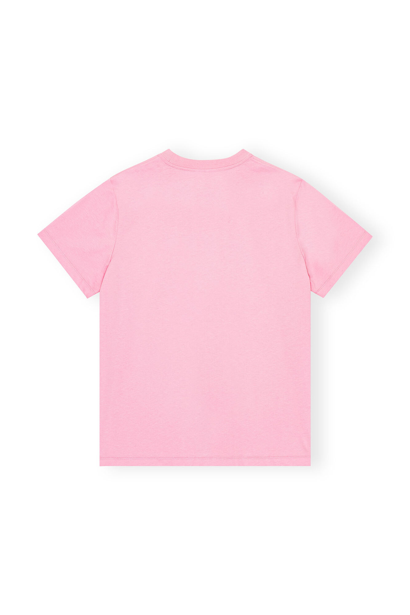 Pink Relaxed Sun T-shirt, Cotton, in colour Lilac Sachet - 2 - GANNI