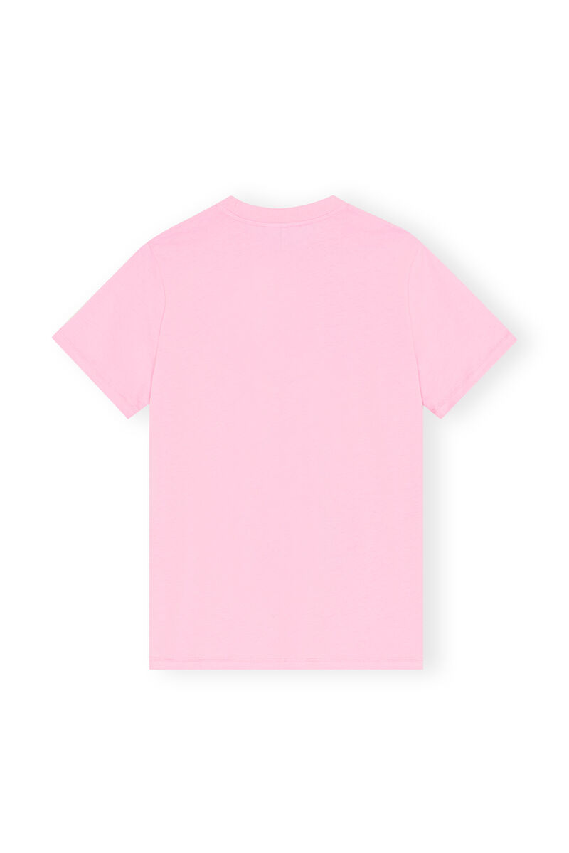 T-shirt Smiley, Cotton, in colour Lilac Sachet - 2 - GANNI
