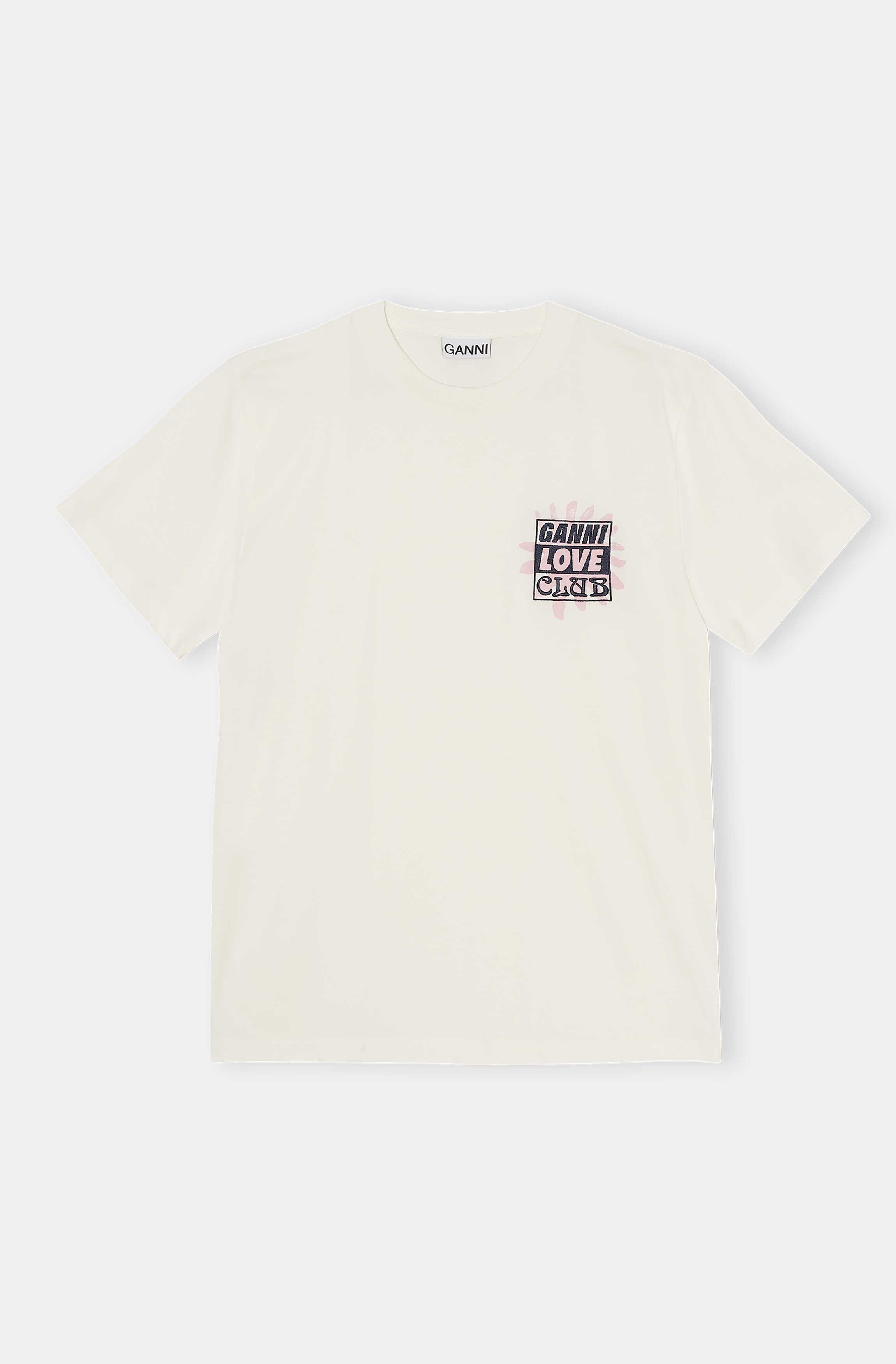 ganni t shirt black