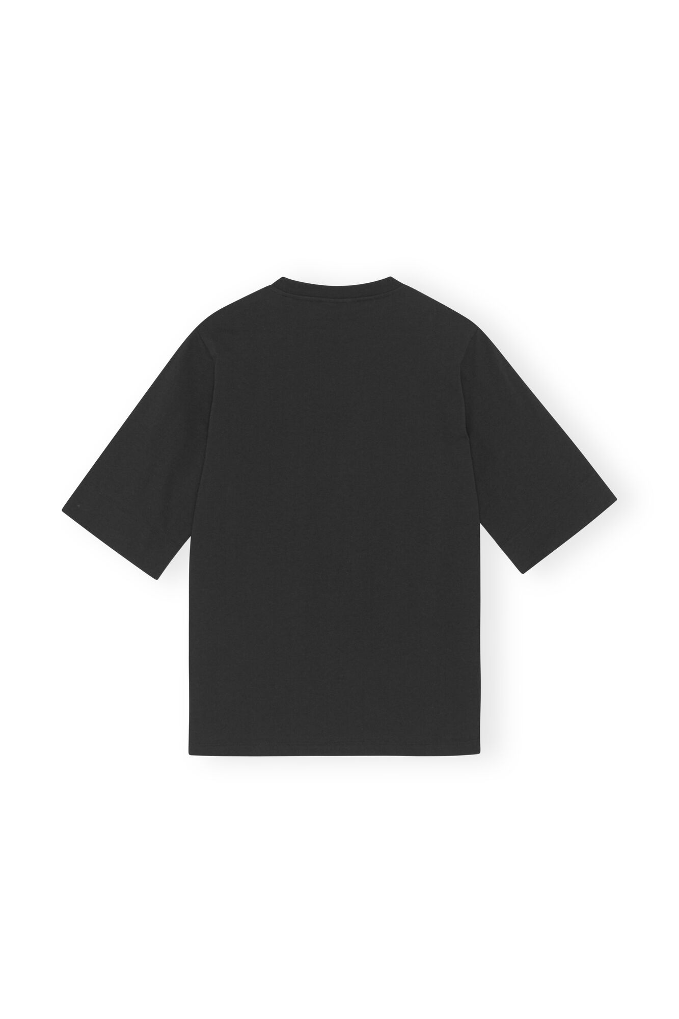 Smiley T-shirt, Cotton, in colour Phantom - 2 - GANNI