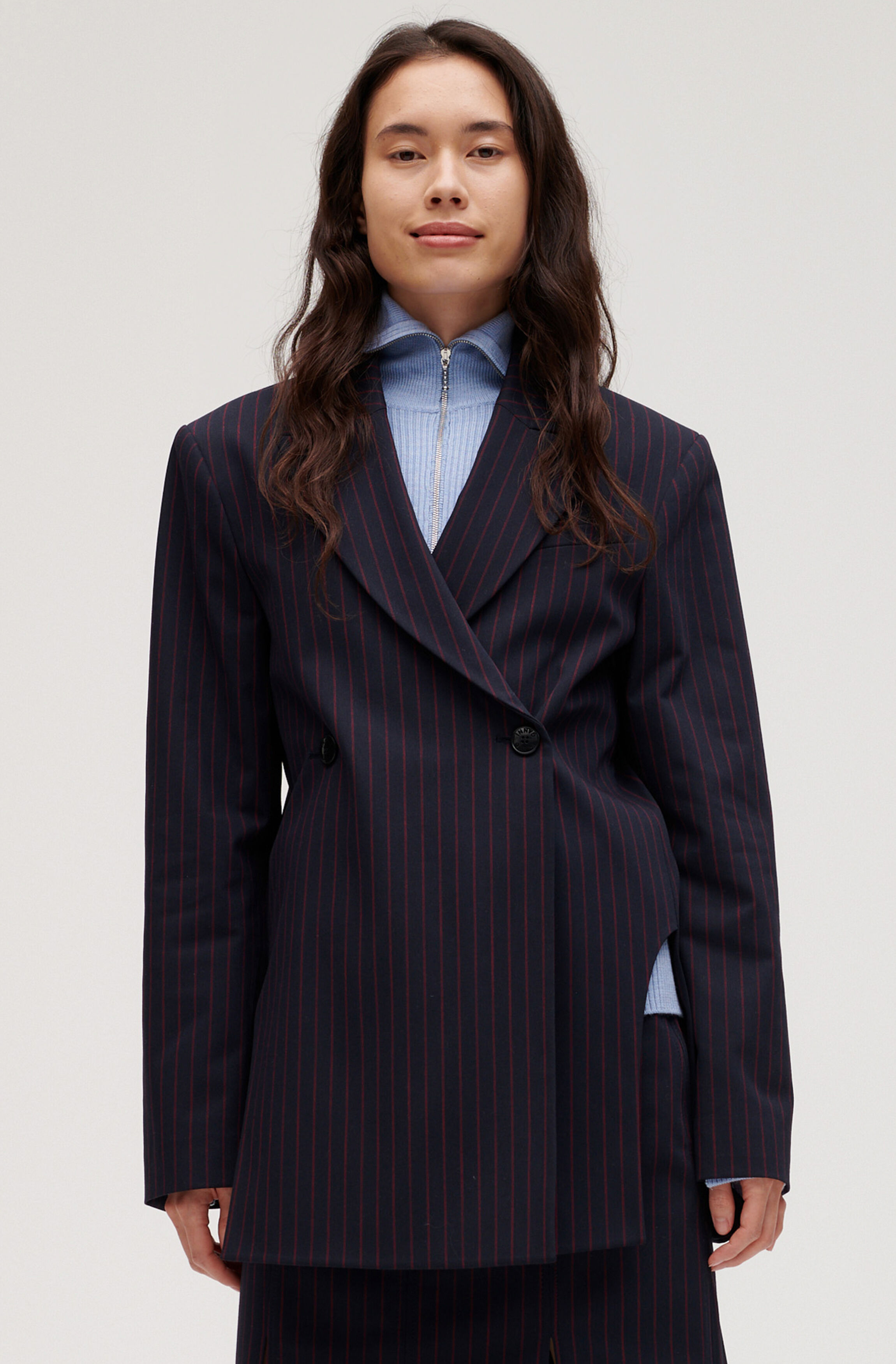 Ganni blazer sale clearance
