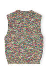 Rope Vest , Cotton, in colour Multicolour - 2 - GANNI