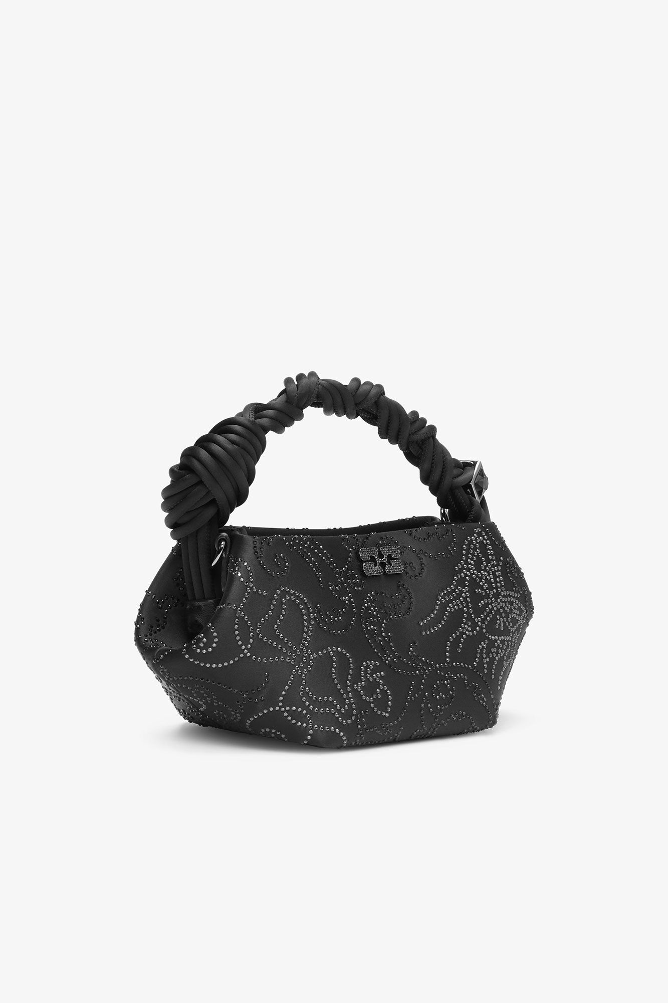 オンラインショップ Bag Bou GANNI Mini Rhinestone Black | US GANNI バッグ