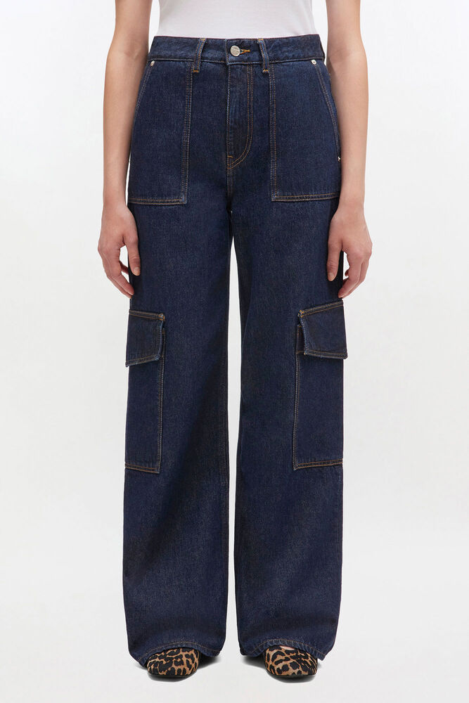 Dark Rinse Angi Jeans, Rinse