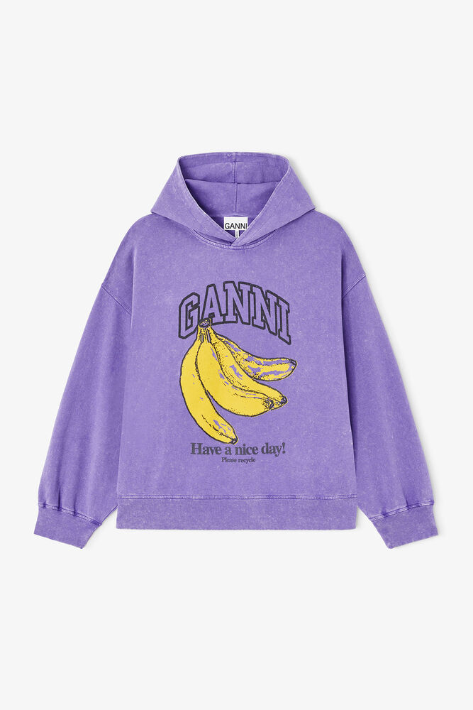 Vintage Wash Hoodie, Passion Flower