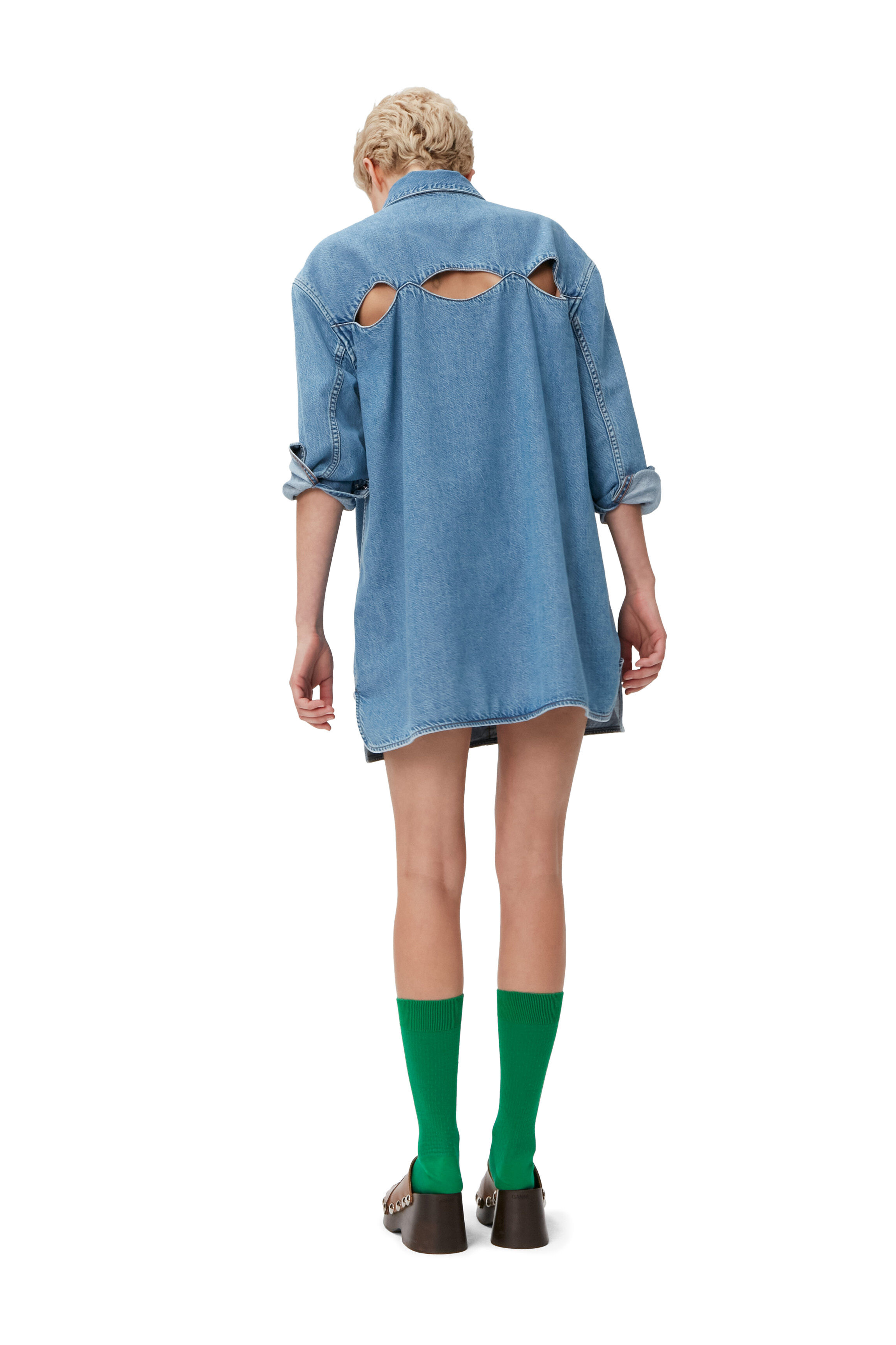 Oversized Denim Shirt | GANNI