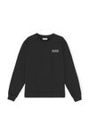 Pullover Sweatshirt, Cotton, in colour Black - 1 - GANNI