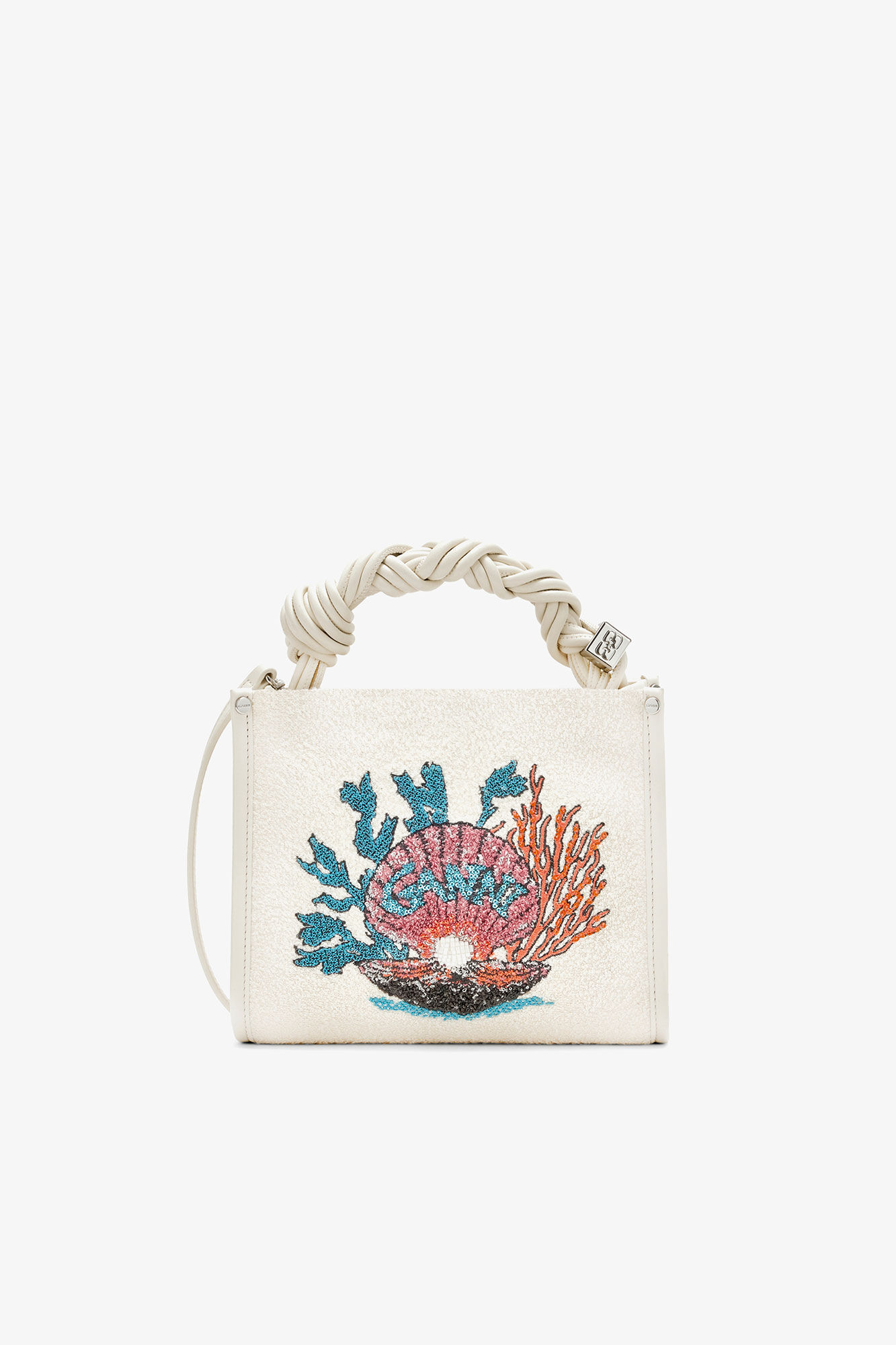 White GANNI Crossbody Bags – Bou, Butterfly & Mini | GANNI GE