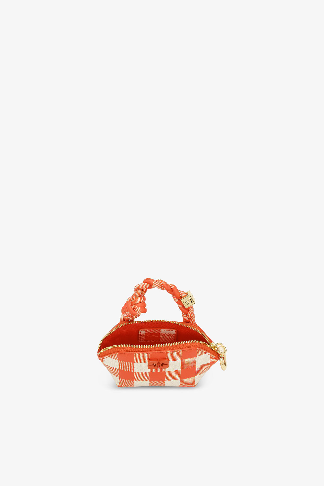 Red Nano GANNI Bou Bag, Polyester, in colour Red Alert - 3 - GANNI