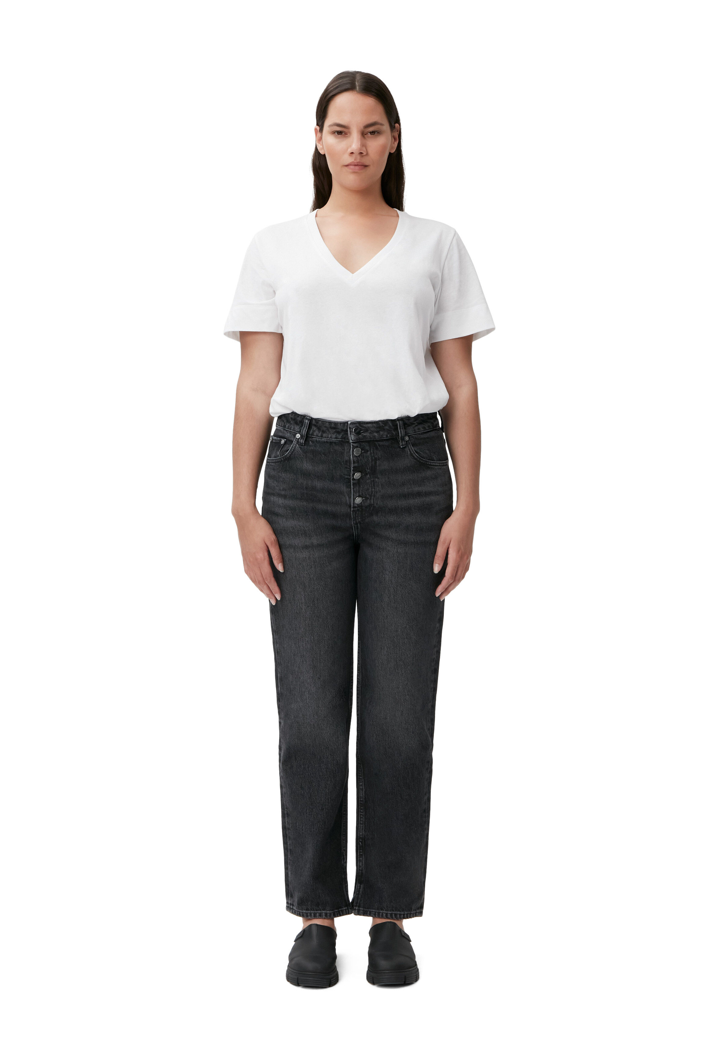 White Vintage Rigid Denim Lovy | GANNI