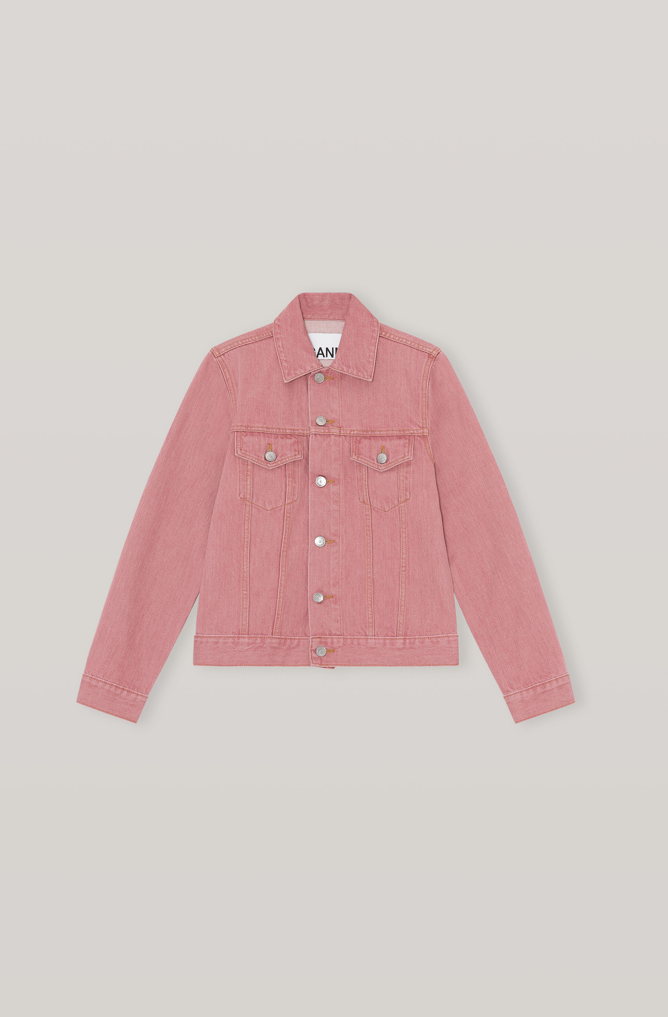 denim jacket pink colour