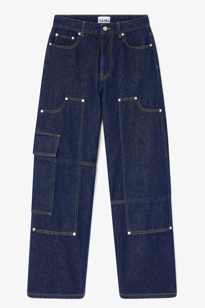 Dark Rinse Audri Jeans, Rinse