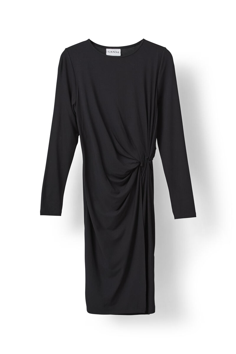 Barneys Dress, in colour Black - 1 - GANNI