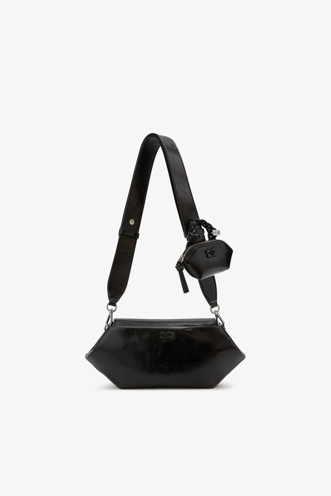 Bou Bag East/West Shine in Black, Black